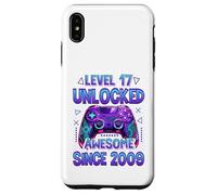 Level 17 unlocked video gamer 17th birthday 17 years old Case for iPhone XS Max