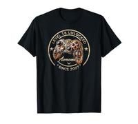 Level 18 Unlocked Awesome Since 2007 18th Birthday For Gamer T-Shirt