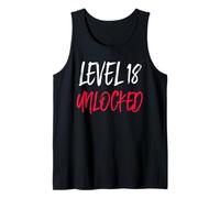 Level 18 Unlocked Birthday Tank Top