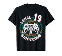 Level 19 Unlocked Awesome Since 2006, Gamer 19th Birthday T-Shirt