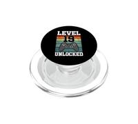 Level 19 Unlocked Funny 19 Year Old Gamer 19th Birthday PopSockets PopGrip for MagSafe