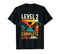 Level 2 Complete Level 3 Loading 2nd Wedding Anniversary T-Shirt