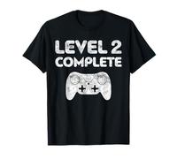 Level 2 Complete Shirt Men Women 2nd Wedding Anniversary T-Shirt