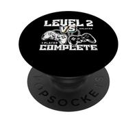 Level 2 Player 1 Player 2 Gamer PopSockets Adhesive PopGrip