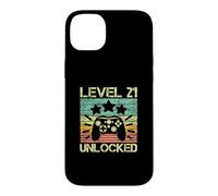 Level 21 Unlocked 21st Birthday Twenty One Years Old Case for iPhone 14 Plus