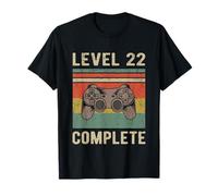 Level 22 Complete Funny 22nd Wedding Anniversary for Couples T-Shirt
