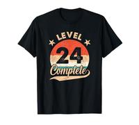 Level 24 Complete Funny 24th Wedding Anniversary For Couples T-Shirt