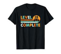 Level 28 Complete Funny 28th Wedding Anniversary for Couples T-Shirt