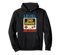 Level 2nd Grade Unlocked Gaming Fun Pullover Hoodie