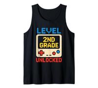 Level 2nd Grade Unlocked Gaming Fun Tank Top