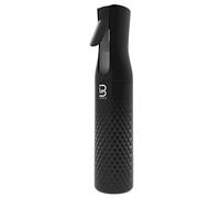 Level 3 Beveled Spray Bottle - Continuous Spray with a Fine Mist Pattern - Barber and Hair Stylist Supplies - Less Hand Fatigue Compared to Standard Bottles - Level Three Barber Spray - 300 ml (Black)