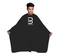 Level 3 Black Cape - Universal Size - Comfortable with Adjustable Neck Closure - Barbers and Hair Stylist - Level Three Cape