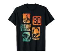 Level 30 Unlocked Gamer 30th Birthday Gaming Men Women T-Shirt