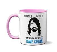 Level 33 Mentally Dating Dave Grohl! - Mug Pink