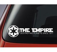 LEVEL 33© 'The Empire Destroying Planets Since 1977' - Car, Wall, Laptop Decal
