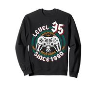 Level 35 Unlocked Awesome Since 1990, Gamer 35th Birthday Sweatshirt