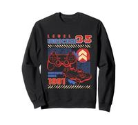 Level 35 Unlocked Awesome Since 1991 35th Birthday Gaming Sweatshirt