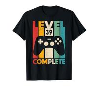 Level 39 Complete Vintage 39th Wedding Anniversary Him Her T-Shirt