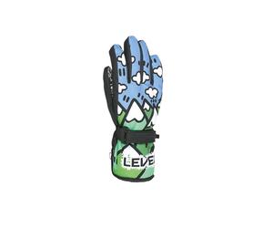 Level 4153JG.42 Junior Ninja Green Ski Snowboard Gloves Colour: Ninja Grn, Size: VI - Age 11-12