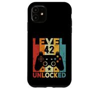 Level 42 Unlocked Gaming Controller 42nd Birthday Men Women Case for iPhone 11