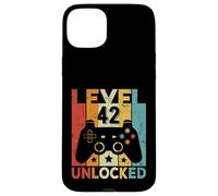 Level 42 Unlocked Gaming Controller 42nd Birthday Men Women Case for iPhone 15 Plus