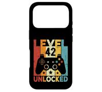 Level 42 Unlocked Gaming Controller 42nd Birthday Men Women Case for iPhone 17 Pro