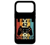 Level 42 Unlocked Gaming Controller 42nd Birthday Men Women Case for iPhone 17 Pro Max