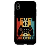 Level 42 Unlocked Gaming Controller 42nd Birthday Men Women Case for iPhone XS Max