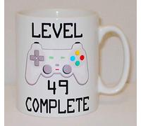 Level 49 Complete 49th Birthday Ceramic Mug Novelty Gift