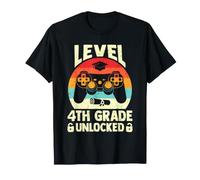 Level 4th Grade Unlocked Back to School 4th Grade Boys T-Shirt