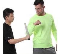 Level 5 Anti Cut Security Clothing,Protective Tear-Proof Stab-Proof Long-Sleeve T-Shirt, Safety Vest/Jacket for Handling, Glass Factory, Auto Repair Shop, Slaughterhouse, Security Work Green,M