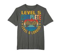 Level 5 Complete Level 6 Loading 5th Birthday Video Gamer T-Shirt