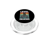 Level 5 Unlocked Funny 5 year Old Video Gamer 5th Birthday PopSockets PopGrip for MagSafe