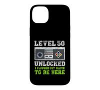 Level 50 Unlocked I Paused My Game To Be Here Retro Gamer Case for iPhone 14 Plus