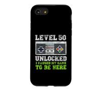 Level 50 Unlocked I Paused My Game To Be Here Retro Gamer Case for iPhone SE (2020) / 7/8