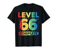Level 66 Complete 66th wedding anniversary 66 years T-Shirt