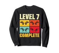 Level 7 Complete Vintage 7th Wedding Anniversary Sweatshirt