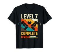 Level 7 Complete Vintage Retro 7th Wedding Anniversary T-Shirt