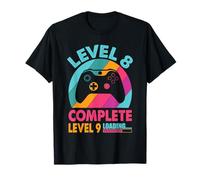 Level 8 Complete 8 Anniversary Funny 8th Wedding Anniversary T-Shirt