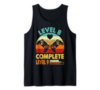 Level 8 Complete 8 Anniversary Funny 8th Wedding Anniversary Tank Top