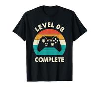 Level 8 Complete - 8th Funny Wedding Anniversary For Couples T-Shirt