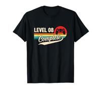 Level 8 Complete 8th Wedding Anniversary For Him Her Funny T-Shirt