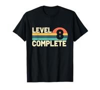 Level 8 Complete, Eigh Years 8th Wedding Anniversary Couple T-Shirt
