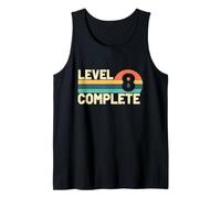 Level 8 Complete, Eigh Years 8th Wedding Anniversary Couple Tank Top
