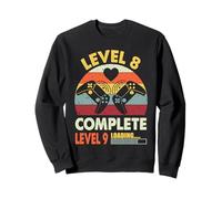 Level 8 Complete Level 9 Loading 8th Wedding Anniversary Sweatshirt