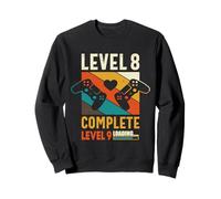 Level 8 Complete Level 9 Loading 8th Wedding Anniversary Sweatshirt