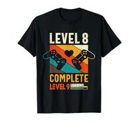 Level 8 Complete Level 9 Loading 8th Wedding Anniversary T-Shirt