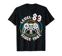 Level 83 Unlocked Awesome Since 1942 Gamer 83rd Birthday Tee T-Shirt