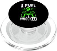 LEVEL 9 UNLOCKED 9th Birthday Gamer PopSockets PopGrip for MagSafe