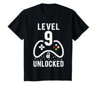 Level 9 Unlocked Video Game 9th Birthday Gift T-Shirt